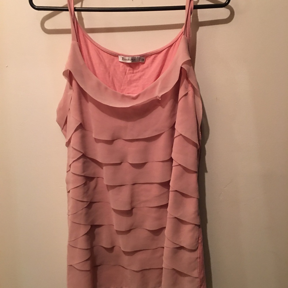 Pretty in pink tank top